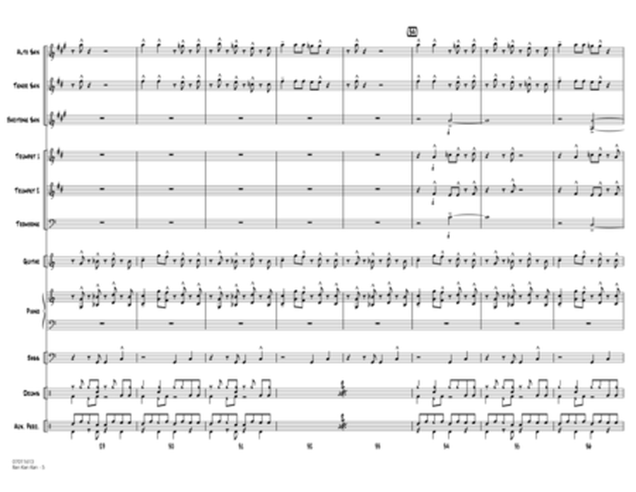 Ran Kan Kan - Conductor Score (Full Score)