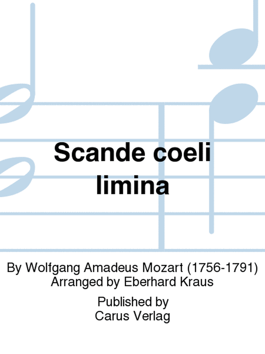 Scande coeli limina