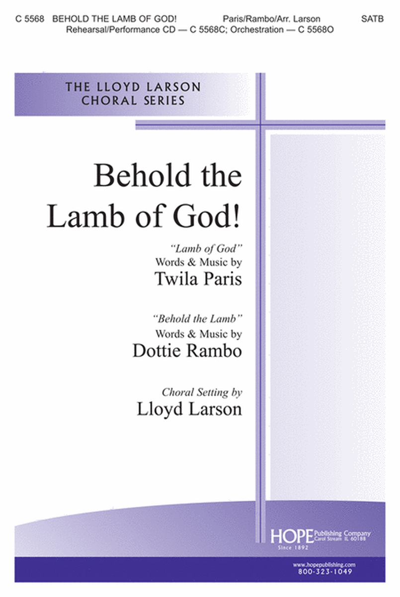 Behold the Lamb of God with Lamb of God image number null