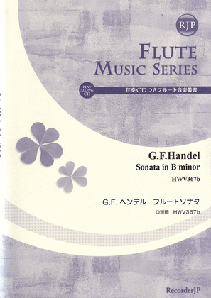 Book cover for Flute Sonata in B minor HWV367b