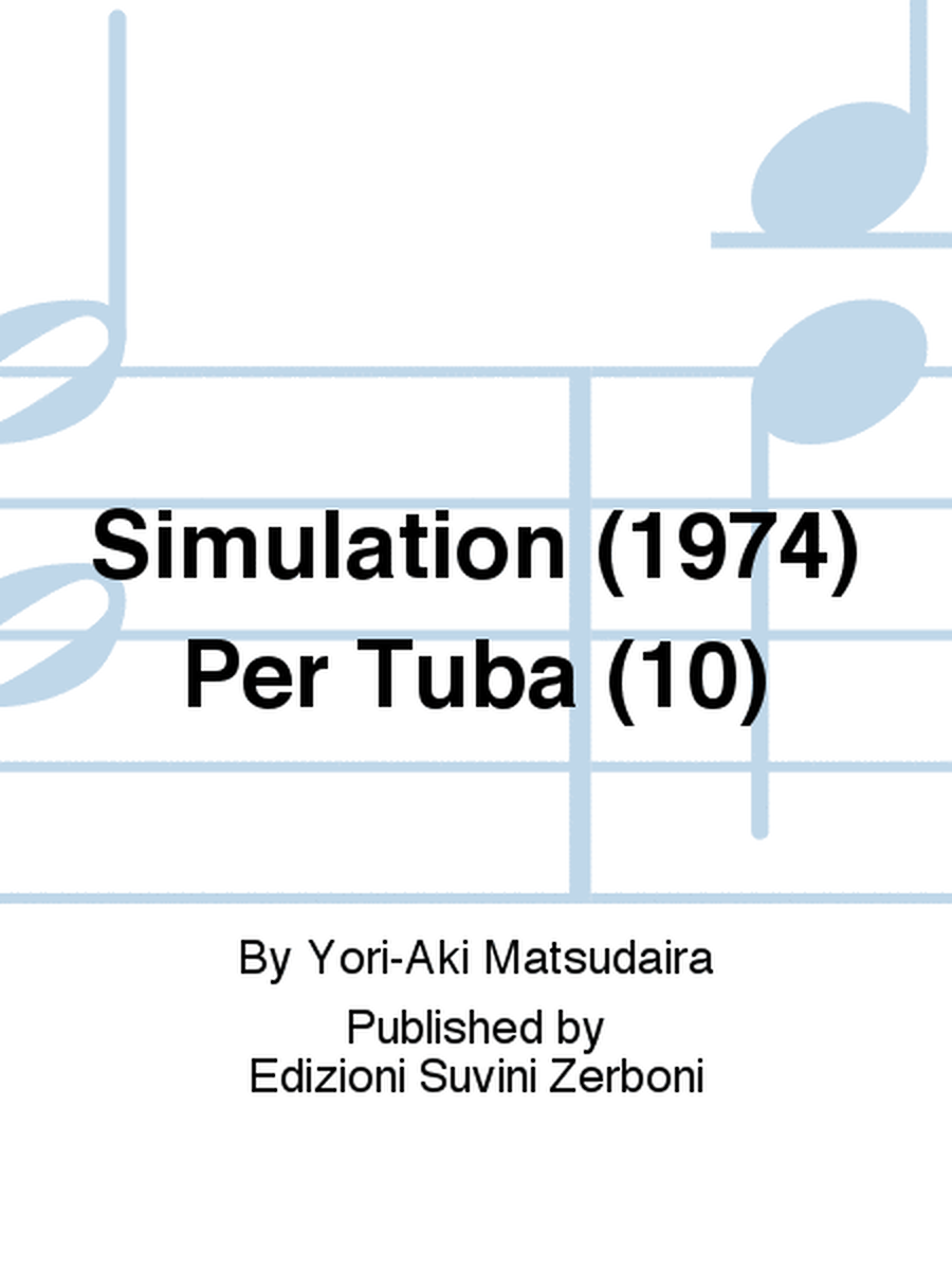 Simulation (1974) Per Tuba (10)