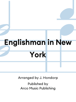 Book cover for Englishman in New York