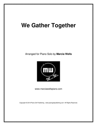 Book cover for We Gather Together