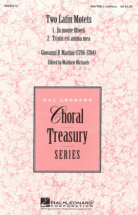 Book cover for Two Latin Motets