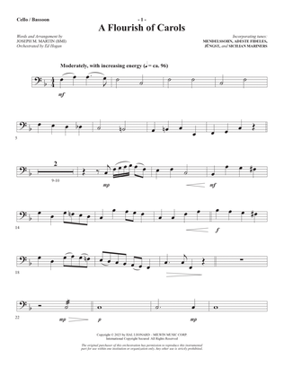 A Journey to Joy (A Cantata for Christmas) - Cello/Bassoon