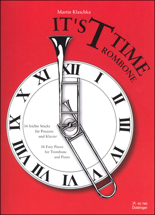 Book cover for It's T (Trombone) Time
