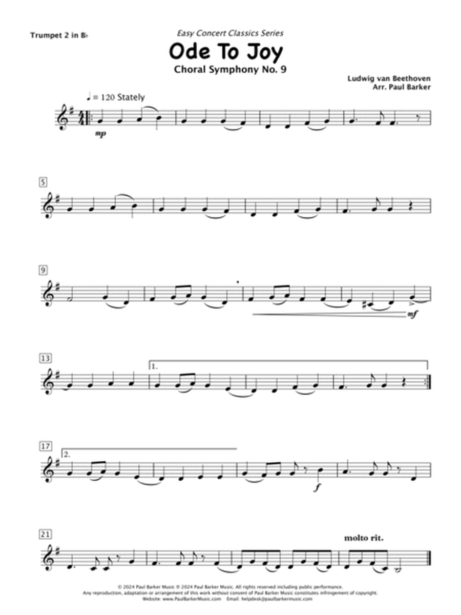 Easy Concert Classics - Trumpet Trios Book 1 image number null