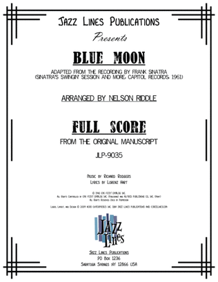 Book cover for Blue Moon