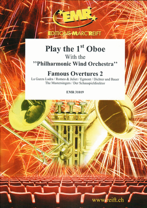 Book cover for Play The 1st Oboe With The Philharmonic Wind Orchestra