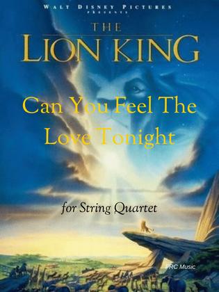 Book cover for Can You Feel The Love Tonight