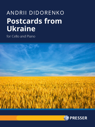 Book cover for Postcards from Ukraine