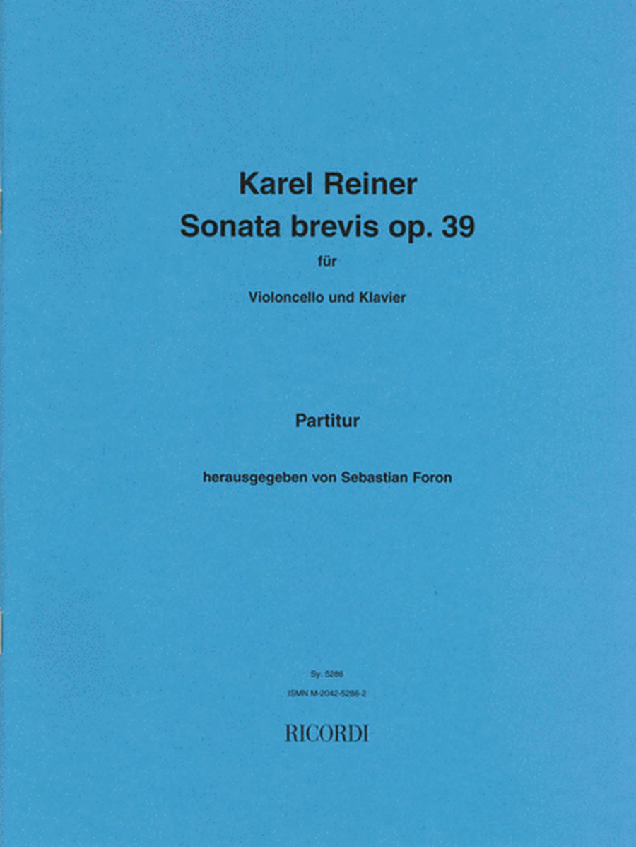 Sonata brevis op 39