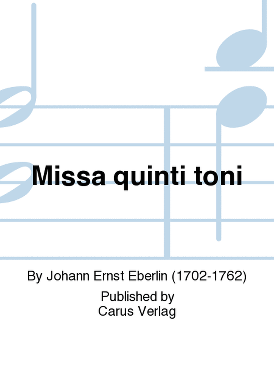 Missa quinti toni