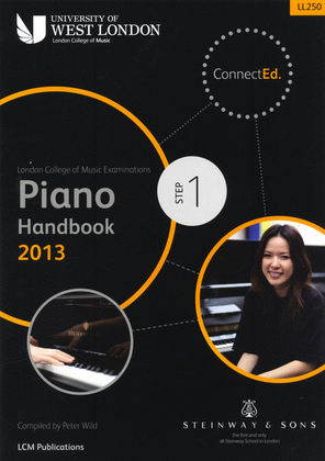 Book cover for LCM Piano Handbook 2013 Step 1