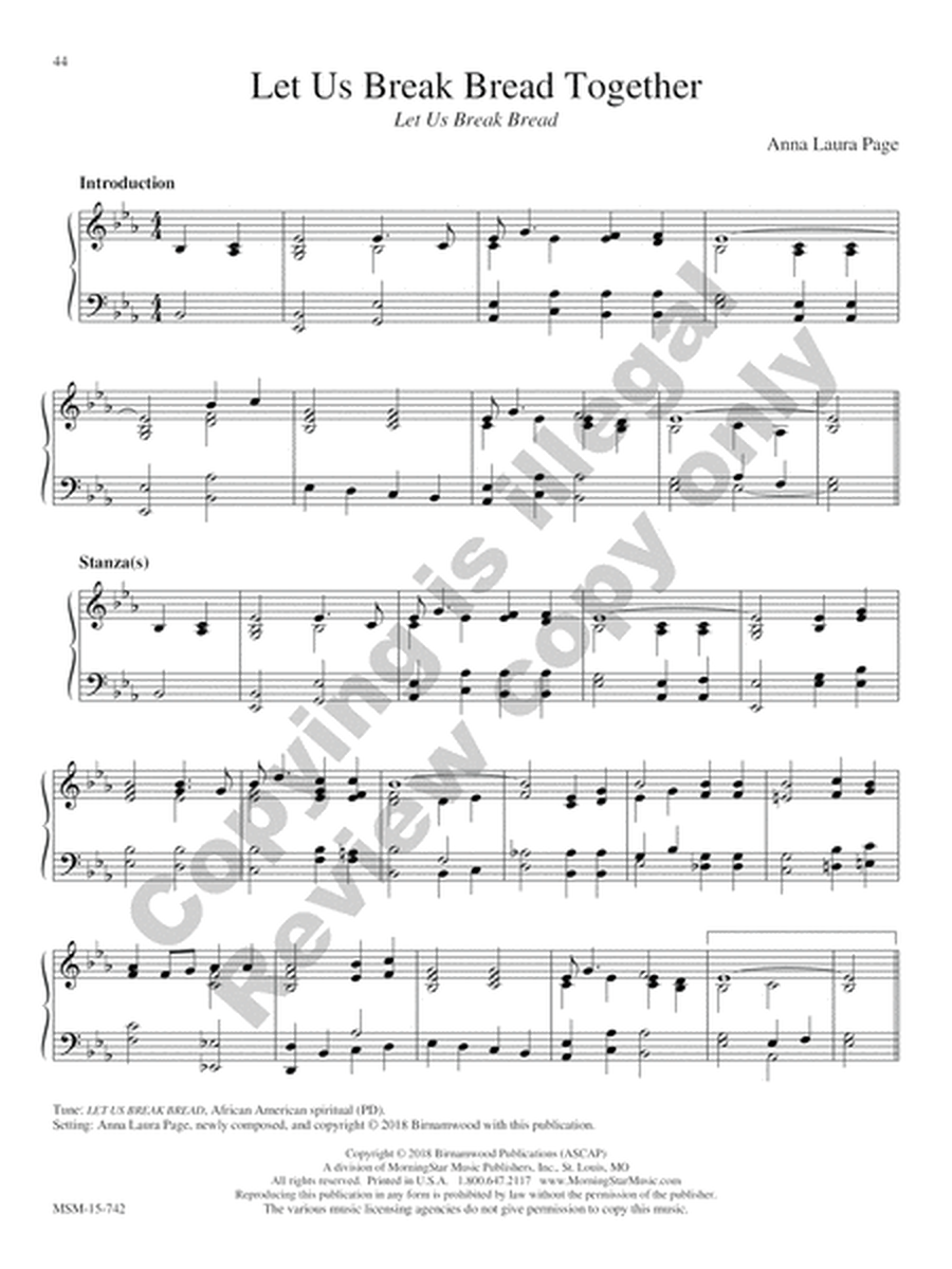 Hymn Enhancements for Piano: 30 Introductions, Interludes, and Reharmonizations image number null