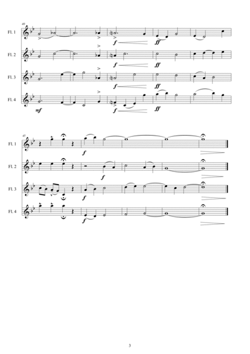 "eNd𝙖ges" Suite for Flute Quartet (2023)