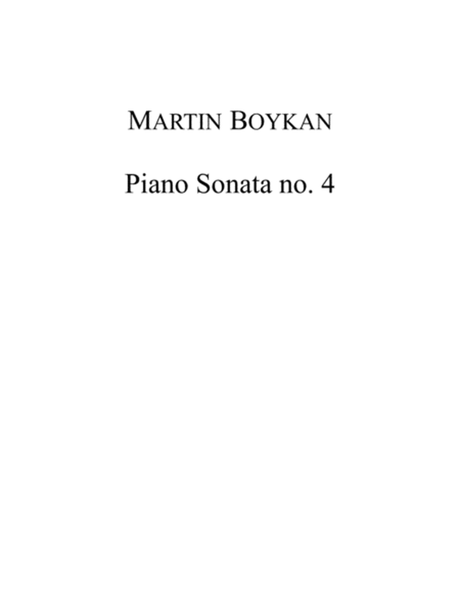 [Boykan] Piano Sonata No. 4