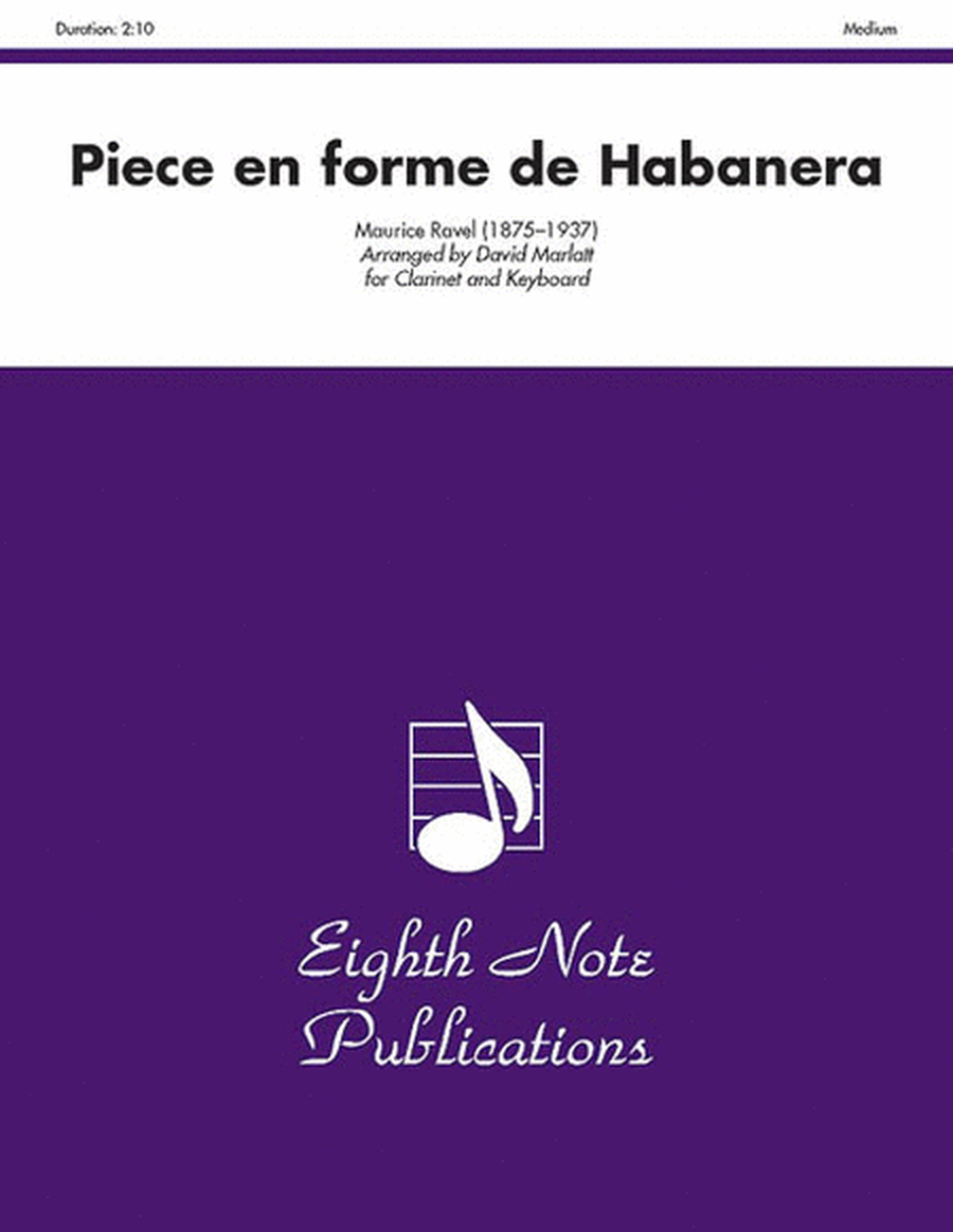 Piece en Forme de Habanera