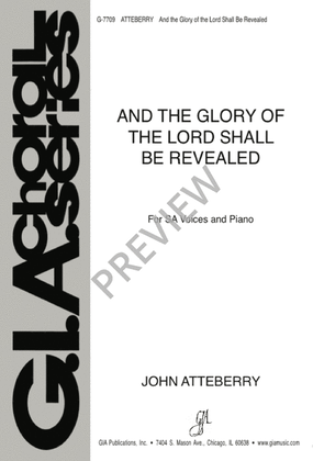 Book cover for And the Glory of the Lord Shall Be Revealed