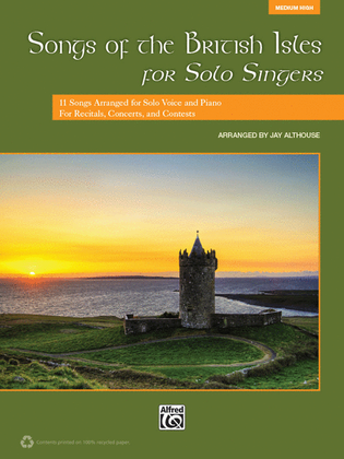 Songs of the British Isles for Solo Singers