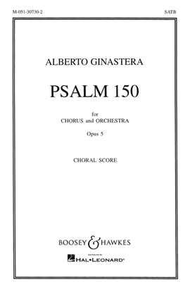 Book cover for Psalm 150, Op. 5