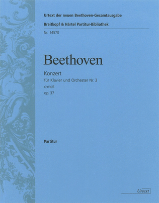 Book cover for Piano Concerto No. 3 in C minor Op.37