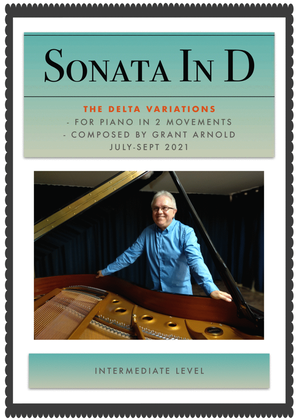 Book cover for Sonata in D - The Delta Variations (complete)