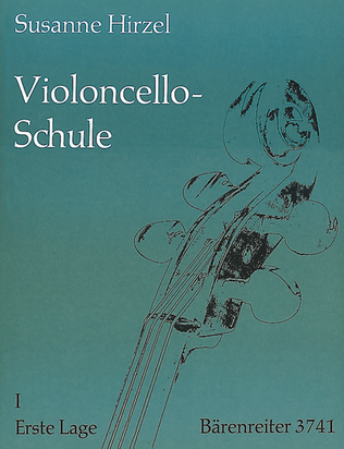 Book cover for Violoncello-Schule. Lehrgang fur Anfanger und Fortgeschrittene bis zur 7. Lage, Heft 1