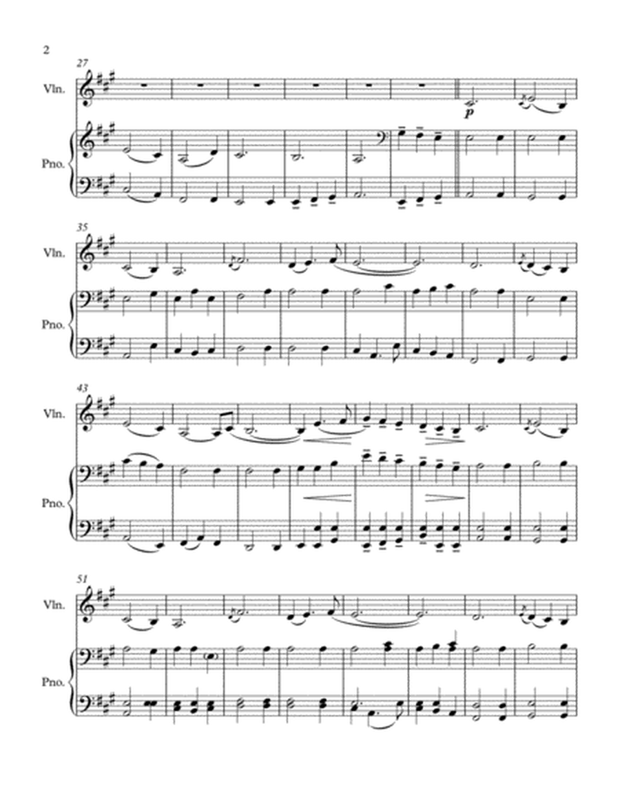 Valse Frontenac (Violin and Piano)