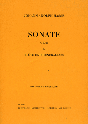 Book cover for Sonate G-Dur