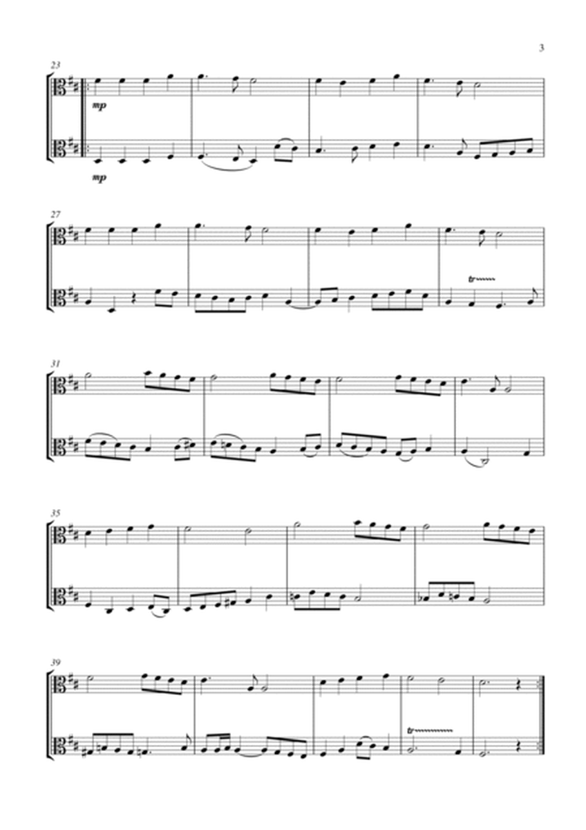 15 Popular Christmas Songs for Viola Duet (Suitable for beginning / intermediate violists) image number null