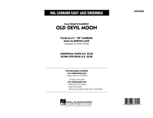 Book cover for Old Devil Moon - Conductor Score (Full Score)