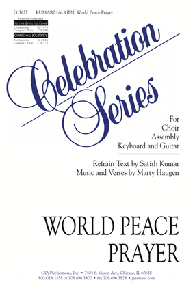 Book cover for World Peace Prayer