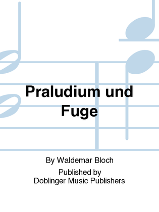 Book cover for Praludium und Fuge