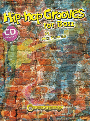 Book cover for Hip Hop Grooves For Bass Book/CD