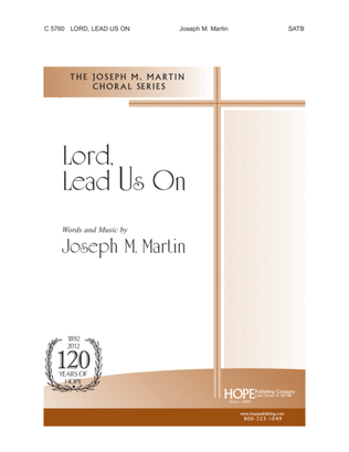 Book cover for Lord, Lead Us On