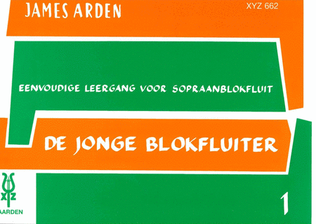 Book cover for De Jonge Blokfluiter 1