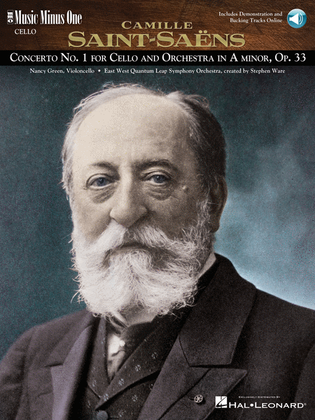 Book cover for Saint-Saëns – Concerto No. 1 for Violoncello and Orchestra in A minor, Op. 33
