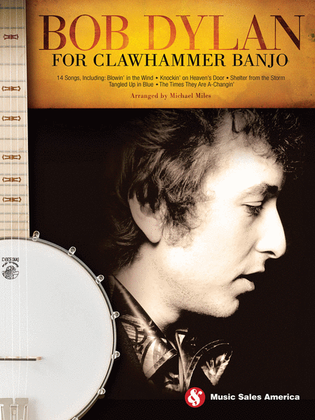 Book cover for Bob Dylan for Clawhammer Banjo