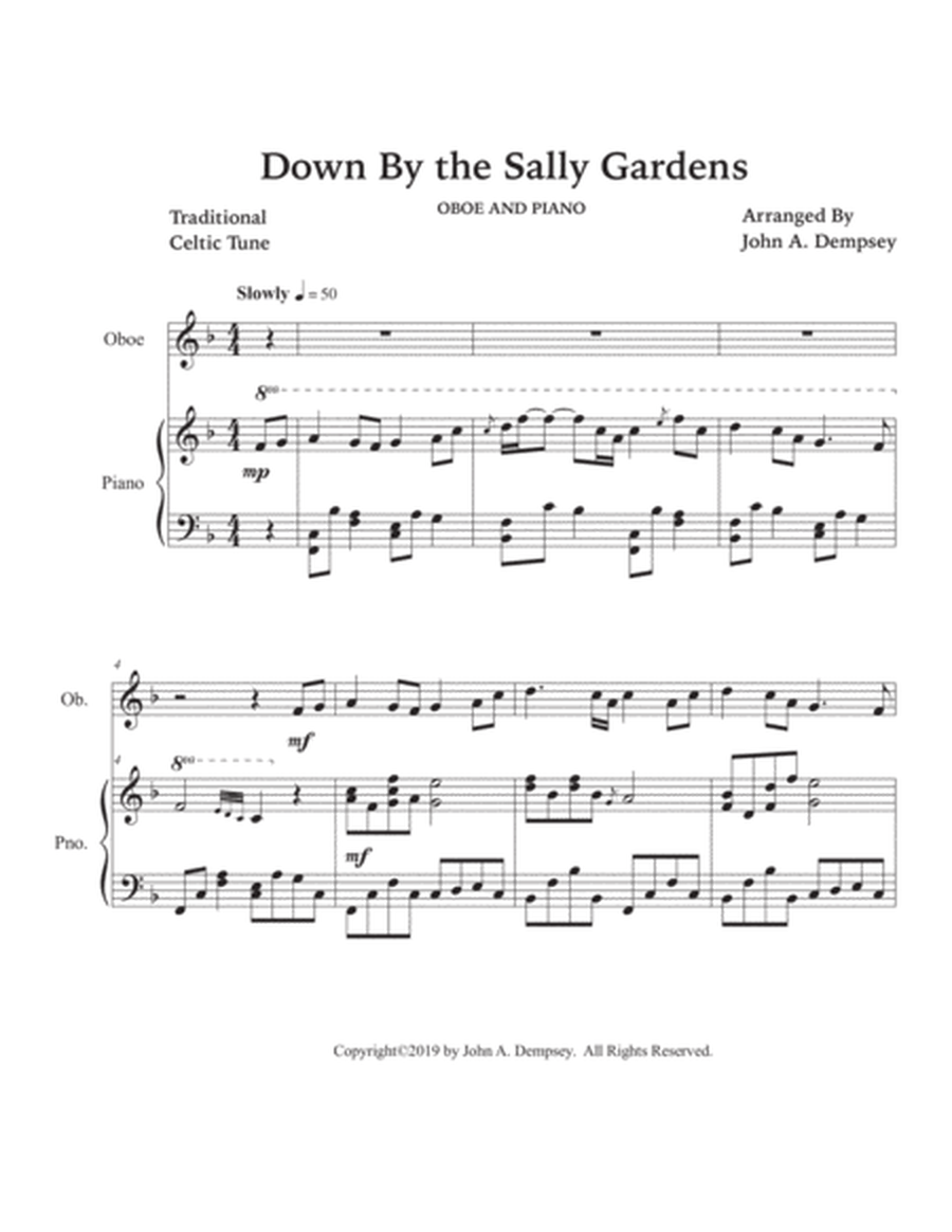 Down By the Sally Gardens (Oboe and Piano) image number null