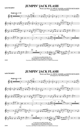 Jumpin' Jack Flash: 1st B-flat Trumpet