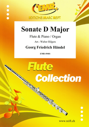 Book cover for Sonate D Major