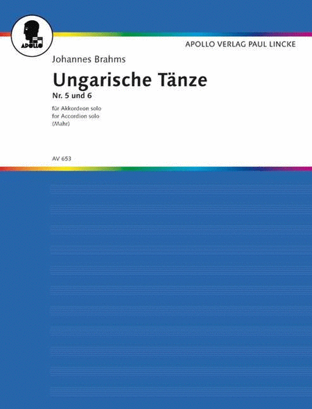 Ungarische Tanze Nr. 5 und 6