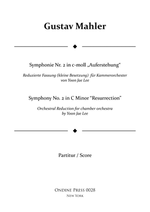 Book cover for Symphony No. 2 in C Minor "Resurrection" - Score Only
