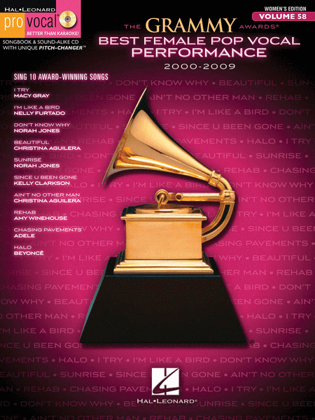 The Grammy Awards Best Female Pop Vocal Performance 2000-2009