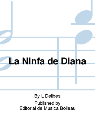 Book cover for La Ninfa de Diana