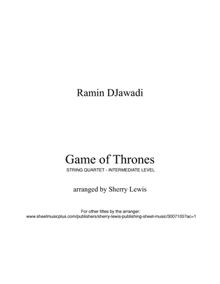 Book cover for Game Of Thrones