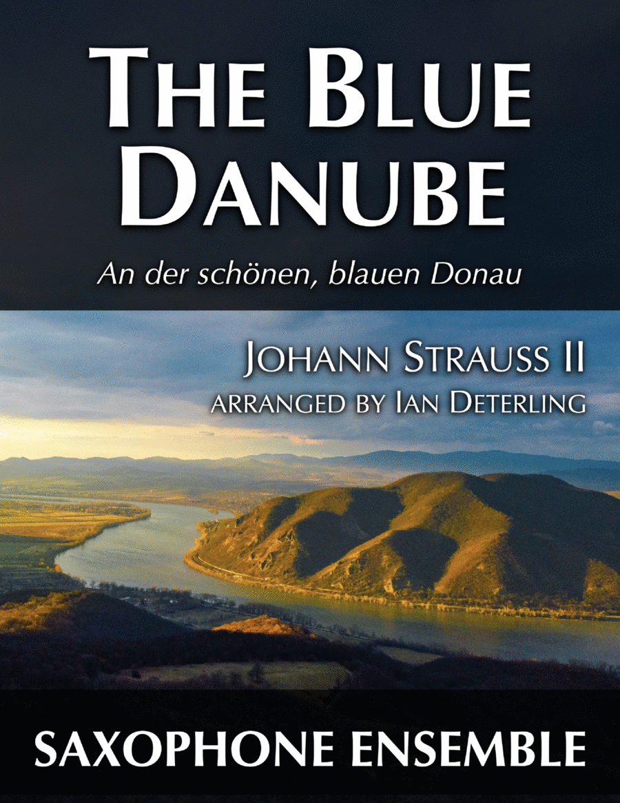 The Blue Danube (for saxophone ensemble) image number null
