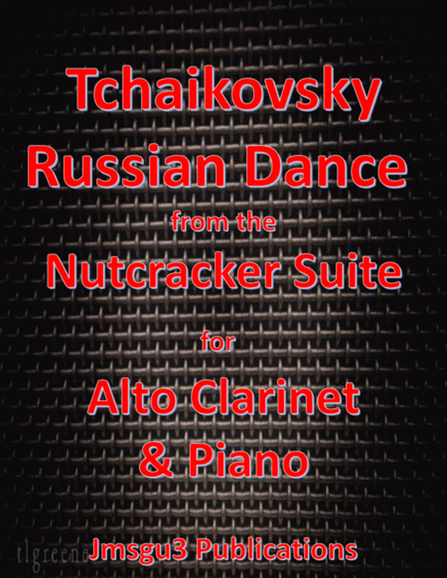 Tchaikovsky: Russian Dance from Nutcracker Suite for Alto Clarinet & Piano image number null