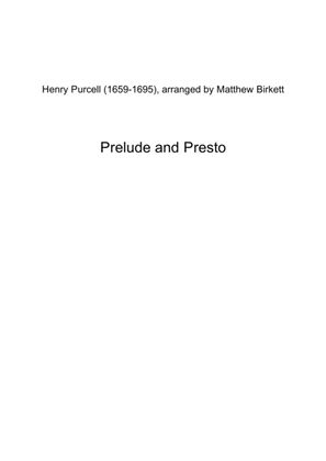 Book cover for Prelude and Presto